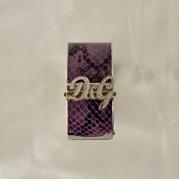Dolce & Gabbana Accessories - ♦️SOLD♦️D&G Purple Cuff Forever Watch